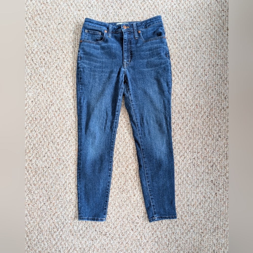 Madewell Curvy High Rise Skinny Jeans Size 28P
